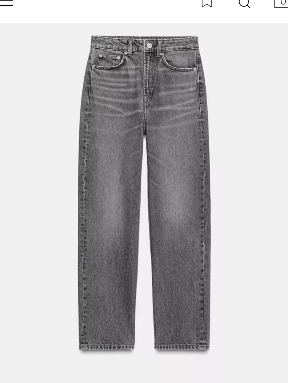 Zara Mom Jeans High Rise - Picture 5 of 13